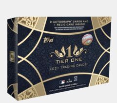 2021 Topps Tier One MLB Baseball Hobby Box